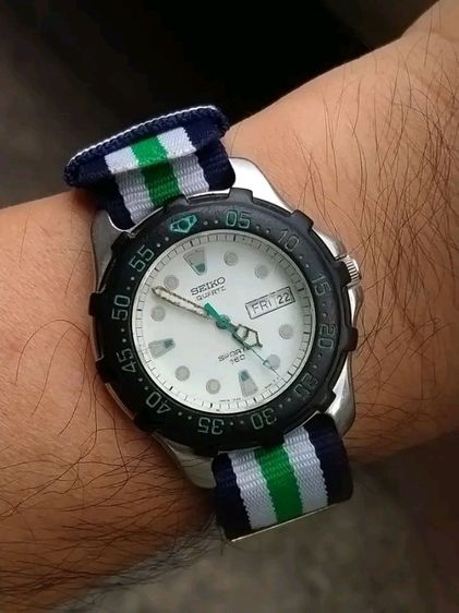 นาฬิกา Seiko Sports ถ่าน 
สภาพดี เดินดี ใช้งานปกติ รูปที่ 8