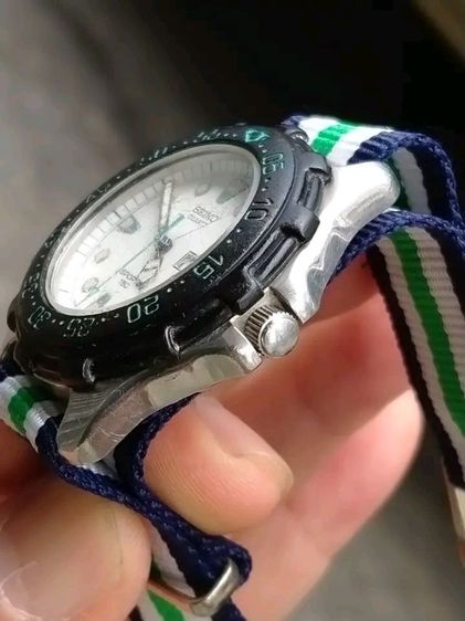 นาฬิกา Seiko Sports ถ่าน 
สภาพดี เดินดี ใช้งานปกติ รูปที่ 4