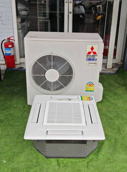 แอร์เพดาน ขายแอร์มือ2 แบบ4ทิศทาง ฝังฝ้า 24,000BTU MITSUBISHI  Mr.Slim สภาพสวย ประหยัดไฟ พร้อมใช้งาน กทม.