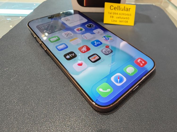 iPhone 16 Pro Max 256GB Batt91 สภาพสวยมาก เครื่องไทย ครบกล่อง รูปที่ 7