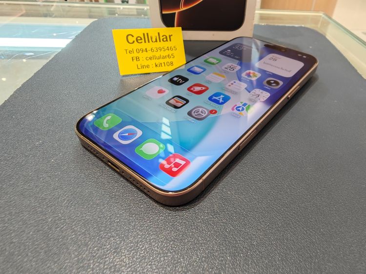 iPhone 16 Pro Max 256GB Batt91 สภาพสวยมาก เครื่องไทย ครบกล่อง รูปที่ 8