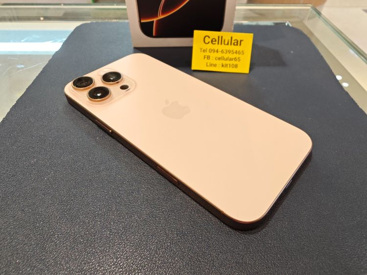 iPhone 16 Pro Max 256GB Batt91 สภาพสวยมาก เครื่องไทย ครบกล่อง รูปที่ 6