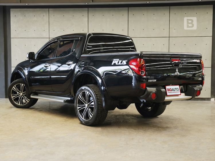 Mitsubishi Triton 2013 2.5 GLS Plus Pickup ดีเซล ไม่ติดแก๊ส เกียร์ธรรมดา ดำ รูปที่ 3
