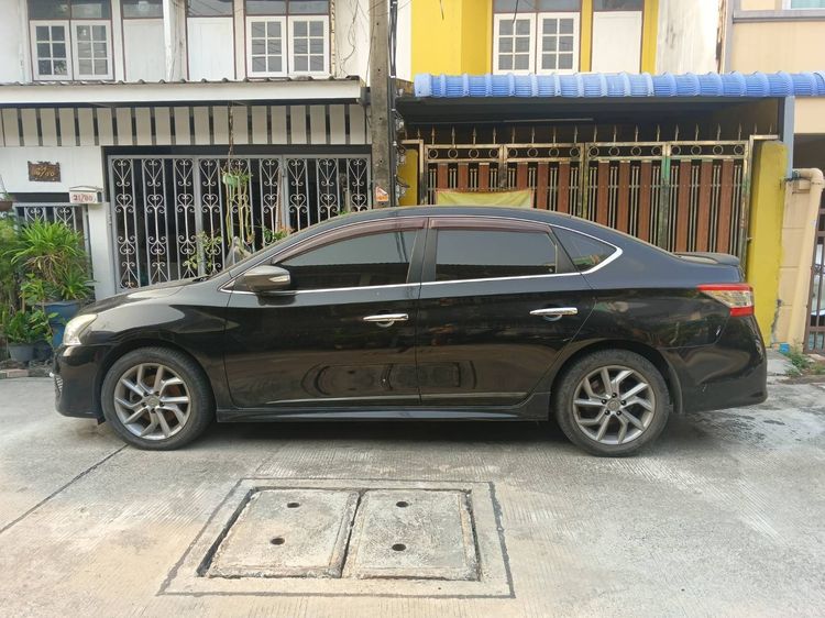 Nissan Sylphy 2015 1.6 DIG Turbo Sedan เบนซิน เกียร์อัตโนมัติ ดำ รูปที่ 3