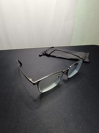 อื่นๆ แว่นสายตา แว่นตาทรงเหลี่ยม LOHO Sport รุ่น LH09028 กรอบโลหะสีดำรมดำ สไตล์สปอร์ตพรีเมียม