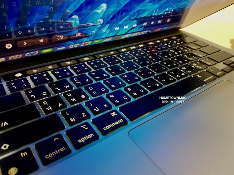 MacbookPro (Retina13-inch, 2020) M1 8-Core CPU 8-Core GPU SSD 256Gb Ram 16Gb สี Silver สุดคุ้ม ราคาน่าโดน รูปที่ 6