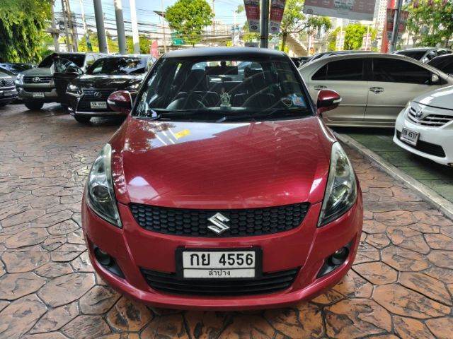 Suzuki Swift 2015 1.2 RX Sedan เบนซิน ไม่ติดแก๊ส เกียร์อัตโนมัติ แดง รูปที่ 2