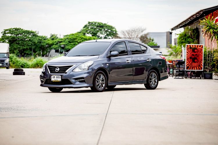 Nissan Almera 2017 1.2 E Sportech Sedan เบนซิน LPG เกียร์อัตโนมัติ เทา รูปที่ 3