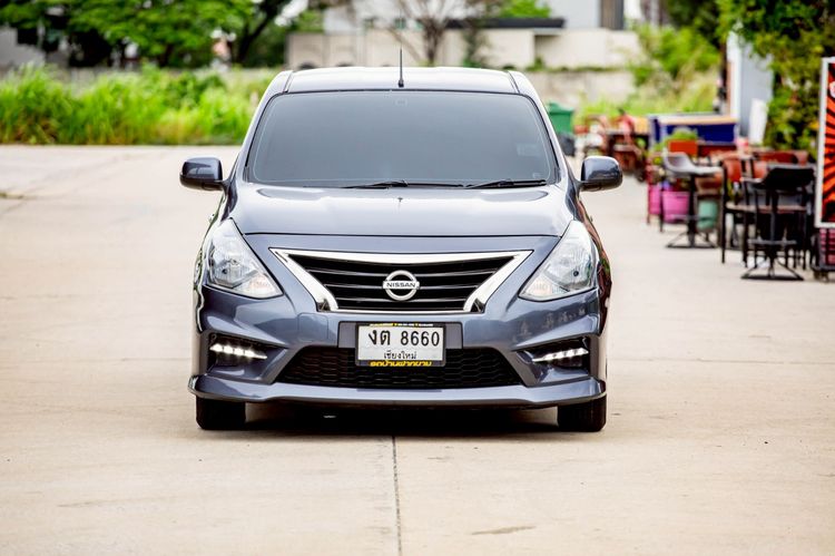 Nissan Almera 2017 1.2 E Sportech Sedan เบนซิน LPG เกียร์อัตโนมัติ เทา รูปที่ 2