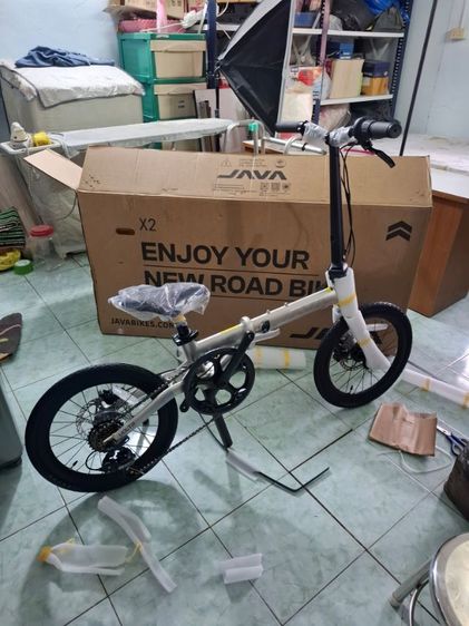 ขายจักรยานพับได้ java x2 เพิ่งซื้อมาได้ 2 อาทิตย์ รูปที่ 2