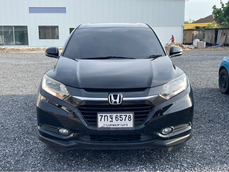 Honda HR-V 2017 1.8 E Utility-car เบนซิน ไม่ติดแก๊ส เกียร์อัตโนมัติ ดำ รูปที่ 2