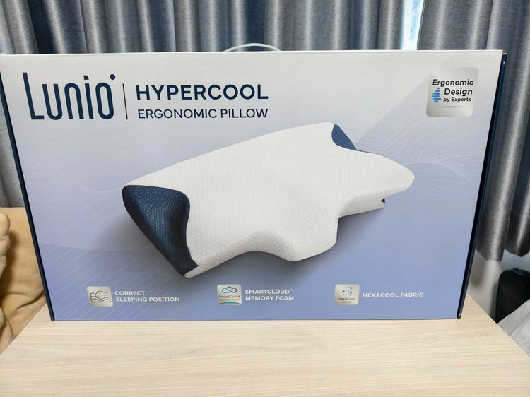หมอนสุขภาพ HyperCool Smart Pillow หมอนผีเสื้อ หลับลึก เย็นX3
