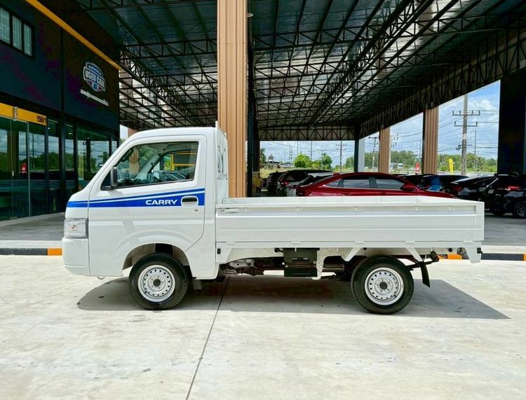 Suzuki Carry 2022 1.5 Pickup เบนซิน ไม่ติดแก๊ส เกียร์ธรรมดา ขาว รูปที่ 4