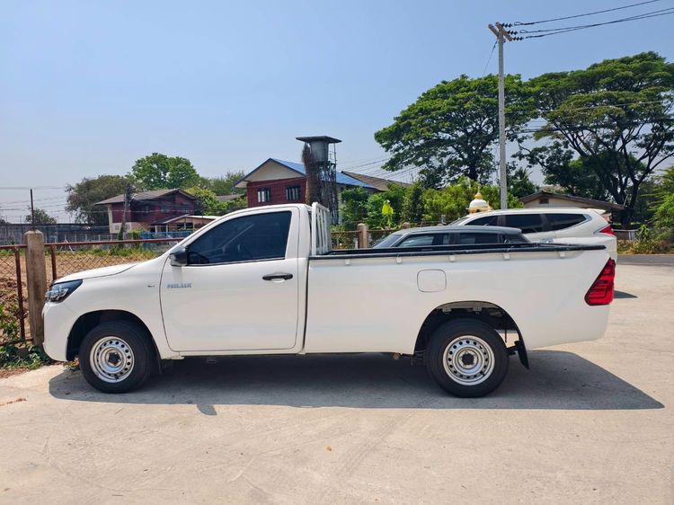 Toyota Hilux Revo 2022 2.4 Entry Pickup ดีเซล ไม่ติดแก๊ส เกียร์ธรรมดา ขาว รูปที่ 3