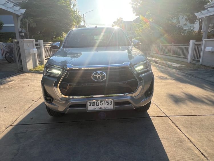 Toyota Hilux Revo 2022 Smart Cab 2.4 Mid Prerunner Pickup ดีเซล เกียร์อัตโนมัติ เทา รูปที่ 3