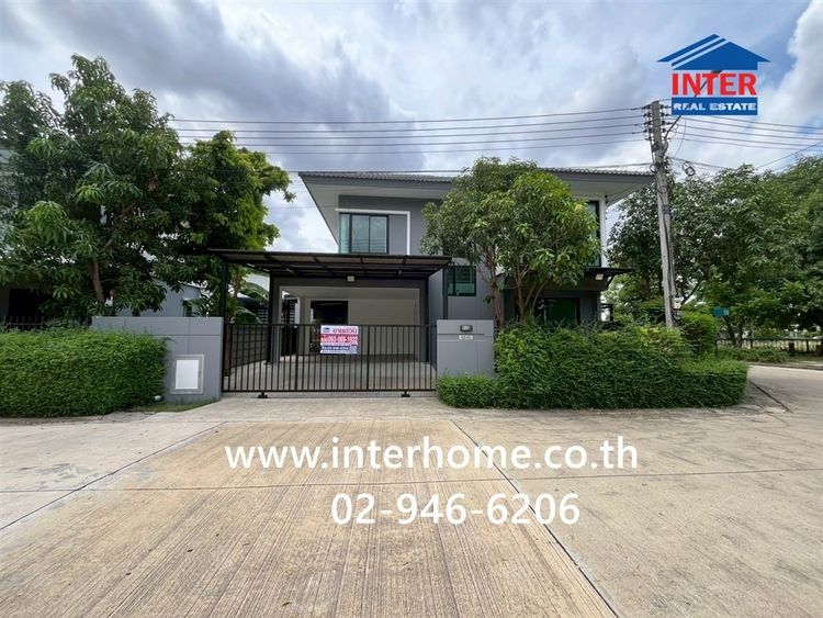 บ้านเดี่ยว 2 ชั้น 52.9 ตร.ว. หมู่บ้านดีไลท์ ดอนเมือง-รังสิต ทางหลวงแผ่นดินหมายเลข345 ถนนเลียบคลองรังสิตฯ เมืองปทุมธานี ปทุมธานี