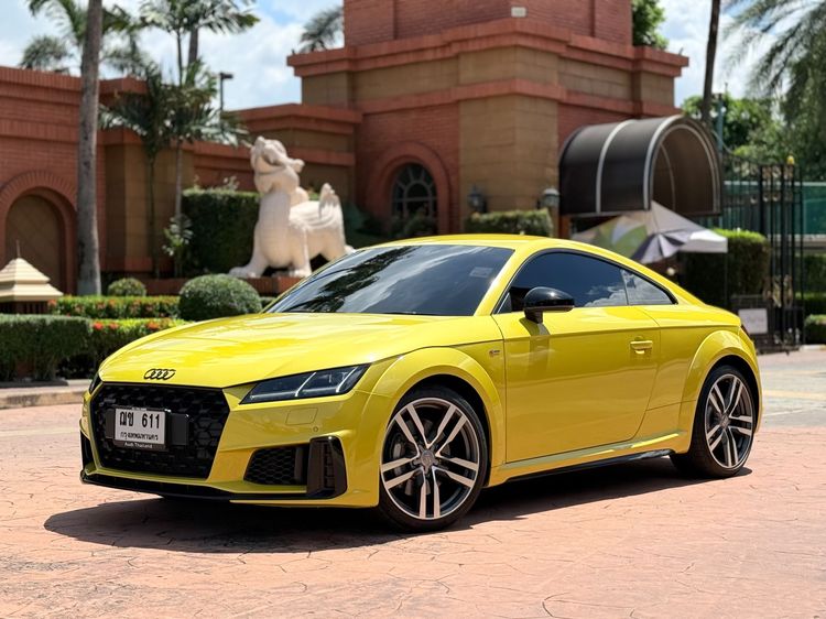 รถ Audi Audi TT  2.0 TFSI Quattro S Line 4WD สี เหลือง