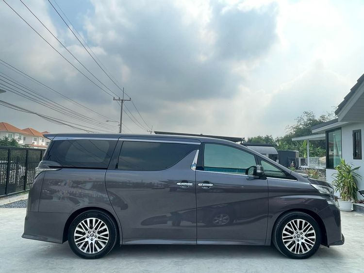 Toyota Vellfire 2016 2.5 Z G Edition Utility-car เบนซิน ไม่ติดแก๊ส เกียร์อัตโนมัติ เทา รูปที่ 4
