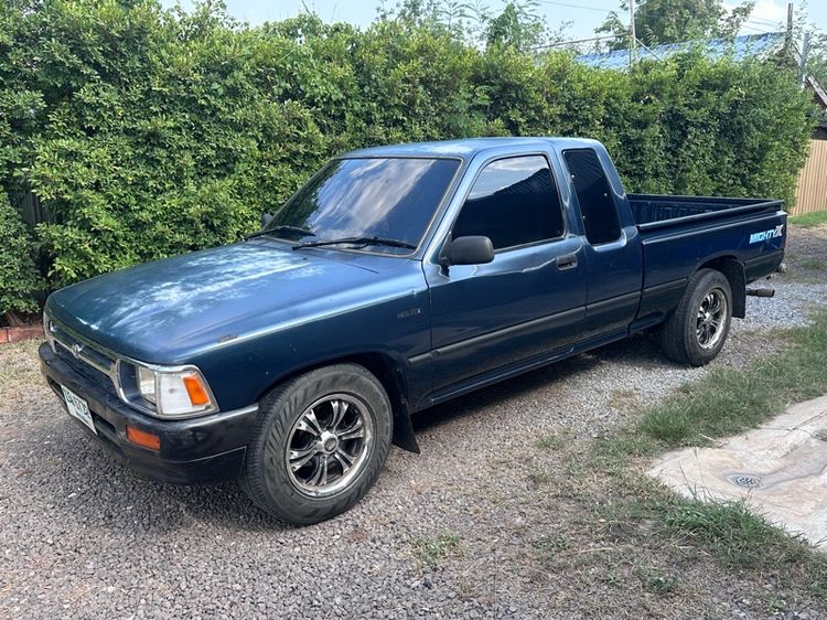 Toyota Hilux Mighty-X 1993 2.4 Pickup ดีเซล ไม่ติดแก๊ส เกียร์ธรรมดา เขียว รูปที่ 2