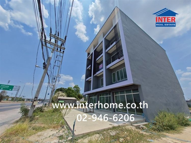 อาคารพาณิชย์ 3.5 ชั้น 21.3 ตร.ว อาคารพาณิชย์ ใกล้โรงเรียนสอนขับรถ พี เอส เซฟ ไดรฟ์ นครปฐม ใกล้สำนักงานขนส่งจังหวัดนครปฐม ถนนมาลัยแมน
