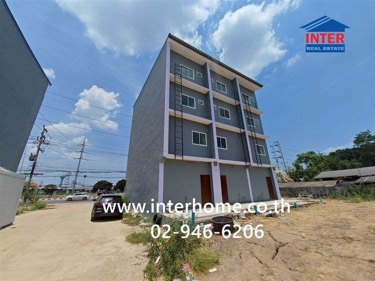 อาคารพาณิชย์ 3.5 ชั้น 21.3 ตร.ว อาคารพาณิชย์ ใกล้โรงเรียนสอนขับรถ พี เอส เซฟ ไดรฟ์ ใกล้สำนักงานขนส่งจังหวัดนครปฐม ถนนมาลัยแมน เมืองนครปฐม  รูปที่ 3