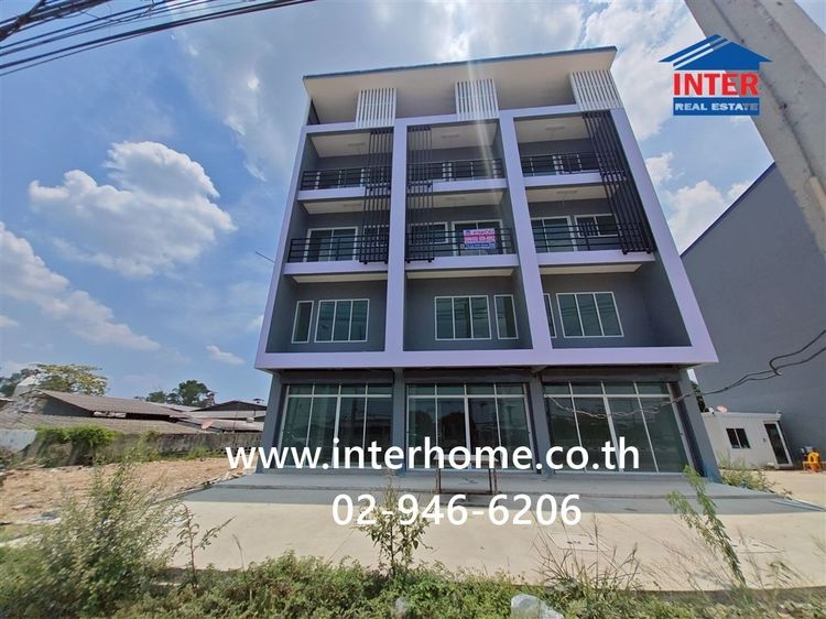 อาคารพาณิชย์ 3.5 ชั้น 21.3 ตร.ว อาคารพาณิชย์ ใกล้โรงเรียนสอนขับรถ พี เอส เซฟ ไดรฟ์ ถนนมาลัยแมน เมืองนครปฐม นครปฐม