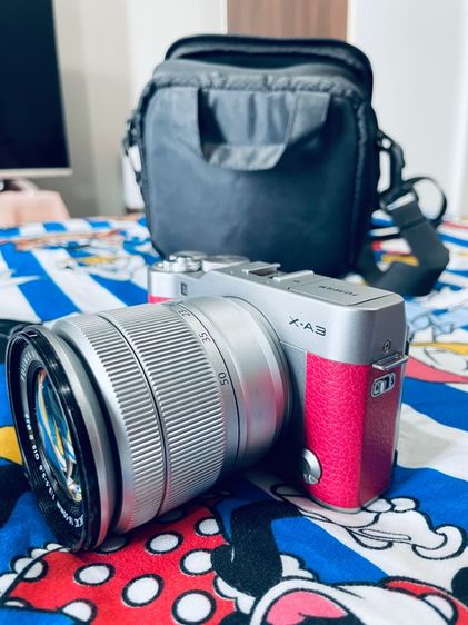 Fujifilm X-A3 สีชมพู-เงิน สวยกริ๊บ ไร้ตำหนิ พร้อมเลนส์คิต 16-50mm ครบกล่องพร้อมใช้งาน รูปที่ 3