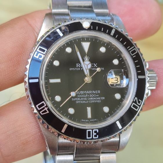 นาฬิกาวินเทจดำน้ำ 300เมตร ROLEX รุ่น Submarine ref.16800 สภาพสะสมสวยๆ รูปที่ 2