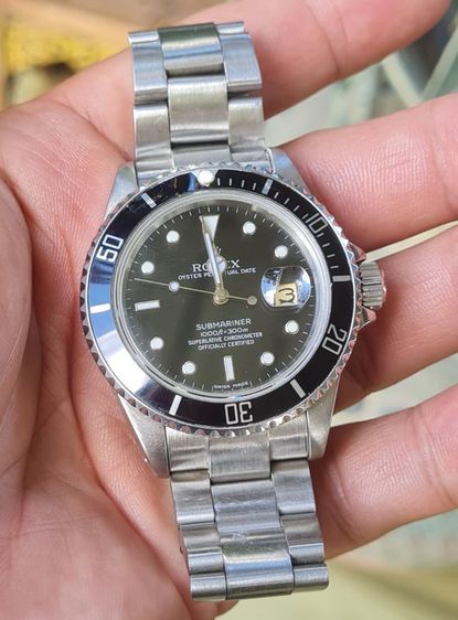 นาฬิกาวินเทจดำน้ำ 300เมตร ROLEX รุ่น Submarine ref.16800 สภาพสะสมสวยๆ รูปที่ 12