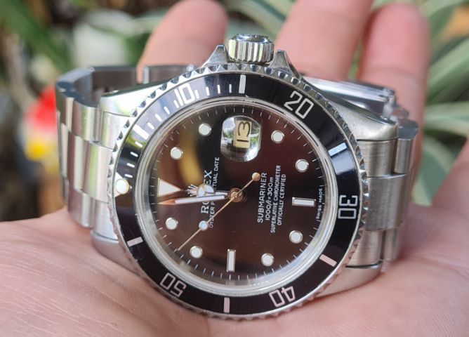 นาฬิกาวินเทจดำน้ำ 300เมตร ROLEX รุ่น Submarine ref.16800 สภาพสะสมสวยๆ รูปที่ 10