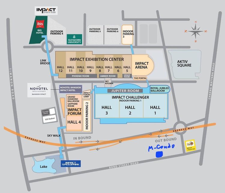 ไม่อนุญาต ไม่มี 2013 ขาย M Condo เมืองทองธานี รูปที่ 2