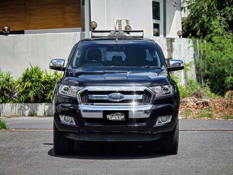 Ford Ranger 2016 2.2 Hi-Rider XLT Pickup ดีเซล ไม่ติดแก๊ส เกียร์อัตโนมัติ ดำ รูปที่ 3