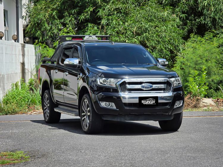 รถ Ford Ranger 2.2 Hi-Rider XLT สี ดำ