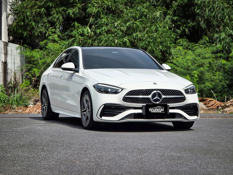 รถ Mercedes-Benz C-Class C350e สี ขาว