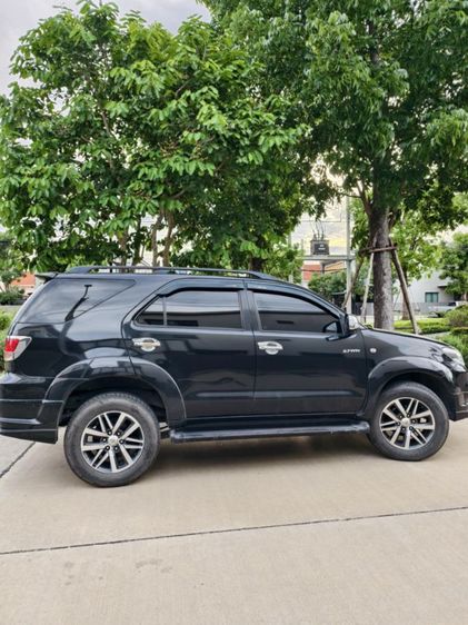 Toyota Fortuner 2008 2.7 V Utility-car เบนซิน LPG เกียร์อัตโนมัติ ดำ รูปที่ 3