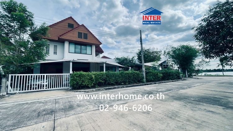 บ้านเดี่ยว 2 ชั้น 159.8 ตร.ว. หมู่บ้านปัญญาเลคโฮม ซอยนิมิตใหม่28 ถนนสุวินทวงศ์ ถนนนิมิตใหม่ เขตคลองสามวา กรุงเทพมหานคร