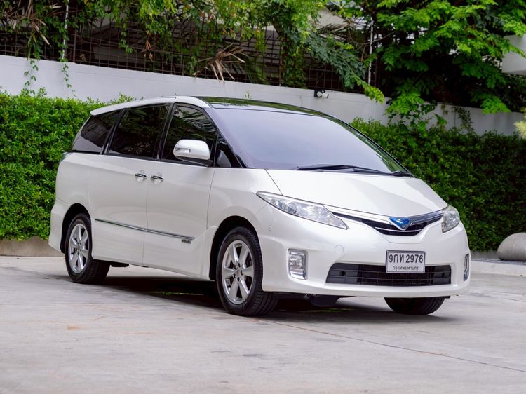 Toyota Estima 2010 2.4 G Utility-car เบนซิน ไม่ติดแก๊ส เกียร์อัตโนมัติ ขาว