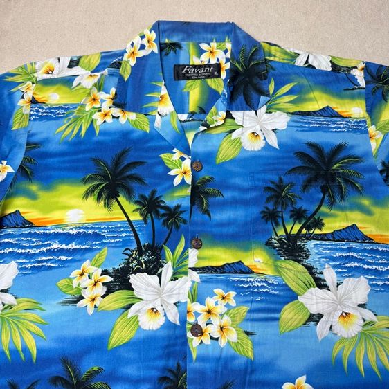 เสื้อเชิ้ต​ Favant Hawaii Size XL รูปที่ 5