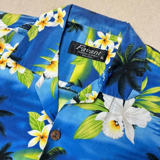 เสื้อเชิ้ต​ Favant Hawaii Size XL รูปที่ 3