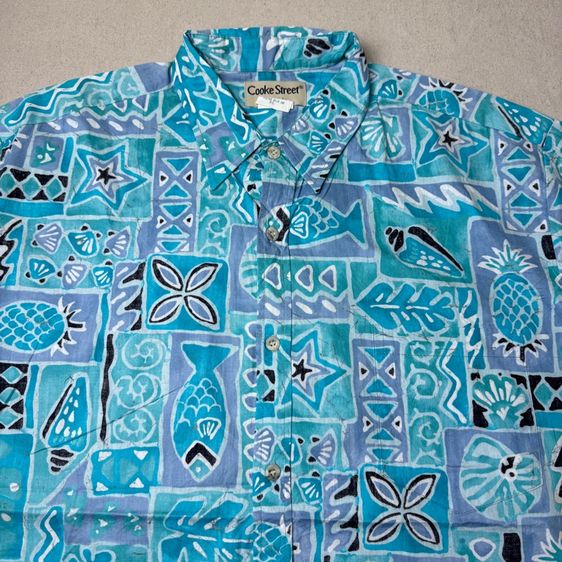 เสื้อเชิ้ต​ Cooke Street made in USA Size XL​ รูปที่ 6