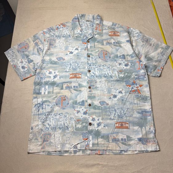 เสื้อเชิ้ต​ Cal State Fullerton งานหล่อมาก Size 2XL​ รูปที่ 2