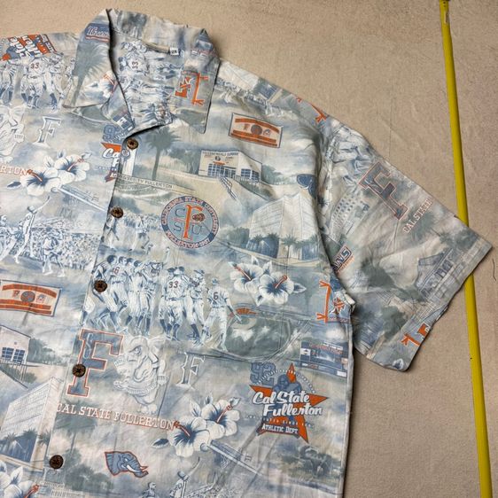 เสื้อเชิ้ต​ Cal State Fullerton งานหล่อมาก Size 2XL​