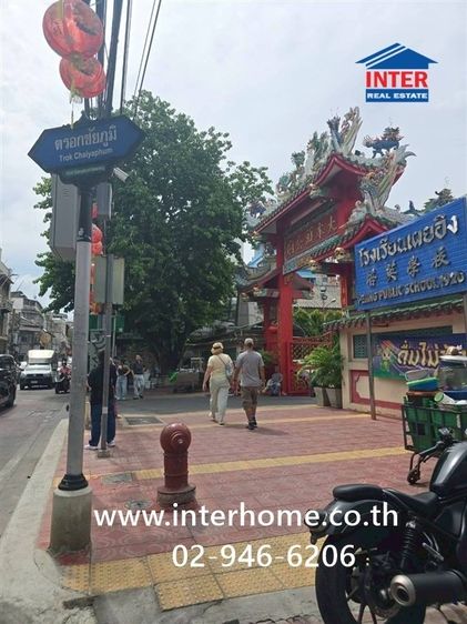 อาคารพาณิชย์ 5 ชั้น 13.4 ตร.ว. อาคารพาณิชย์ ใกล้โรงเรียนเผยอิง, ตลาดสำเพ็ง ซอยวานิช1 ตรอกชัยภูมิ ถนนทรงวาด ถนนเยาวราช เขตสัมพันธวงศ์ กรุงเทพ รูปที่ 4