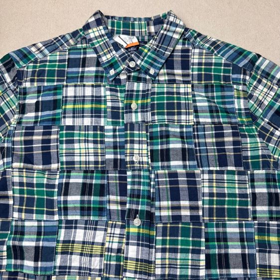 เสื้อเชิ้ต​ GAP งานผ้าต่อ สวยมาก Size L