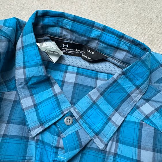 เสื้อเชิ้ต​ Under Armour ผ้า Dry ใส่สบาย Size L รูปที่ 4