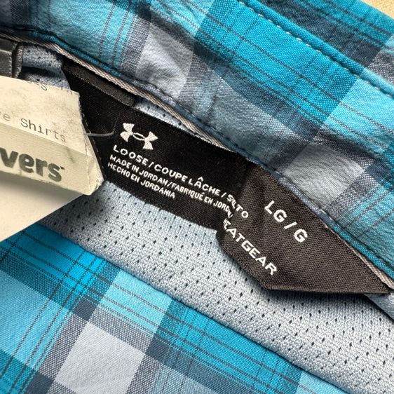 เสื้อเชิ้ต​ Under Armour ผ้า Dry ใส่สบาย Size L รูปที่ 9