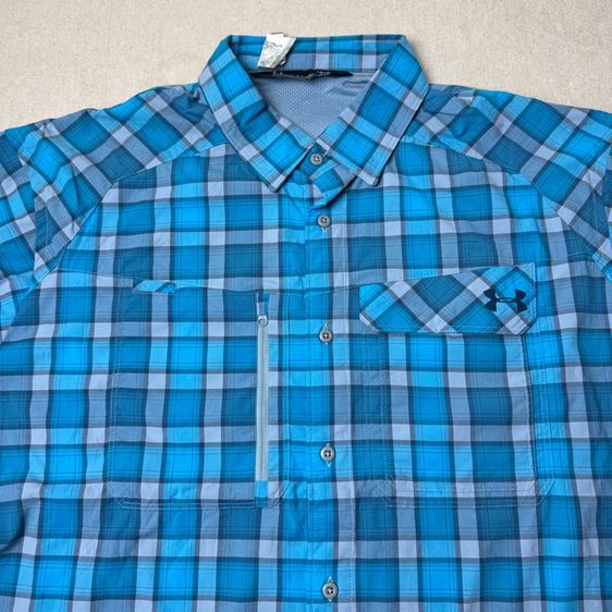 เสื้อเชิ้ต​ Under Armour ผ้า Dry ใส่สบาย Size L รูปที่ 7