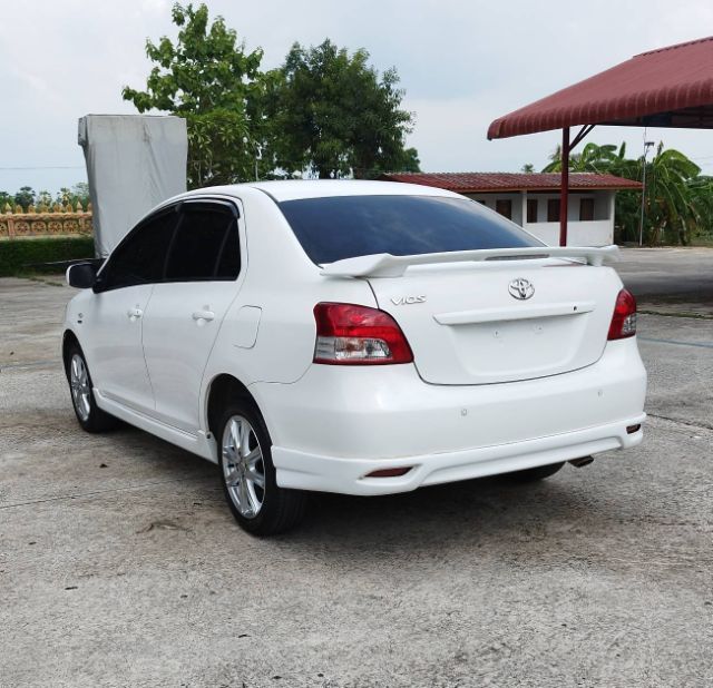 Toyota Vios 2009 1.5 J Sedan เบนซิน ไม่ติดแก๊ส เกียร์อัตโนมัติ ขาว รูปที่ 3
