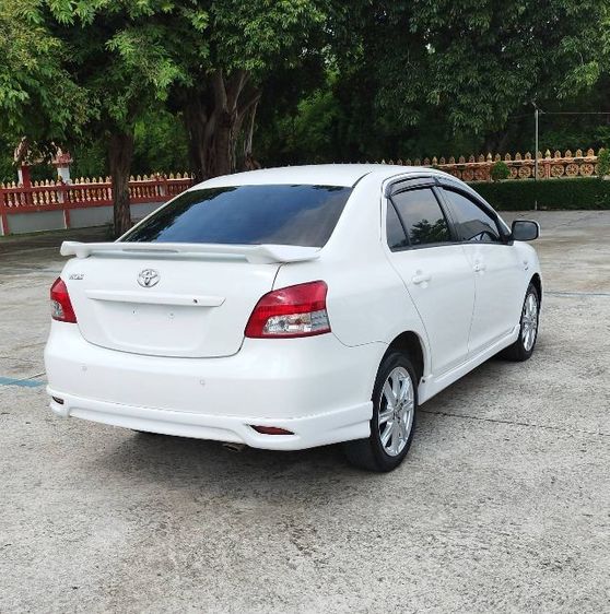Toyota Vios 2009 1.5 J Sedan เบนซิน ไม่ติดแก๊ส เกียร์อัตโนมัติ ขาว รูปที่ 4
