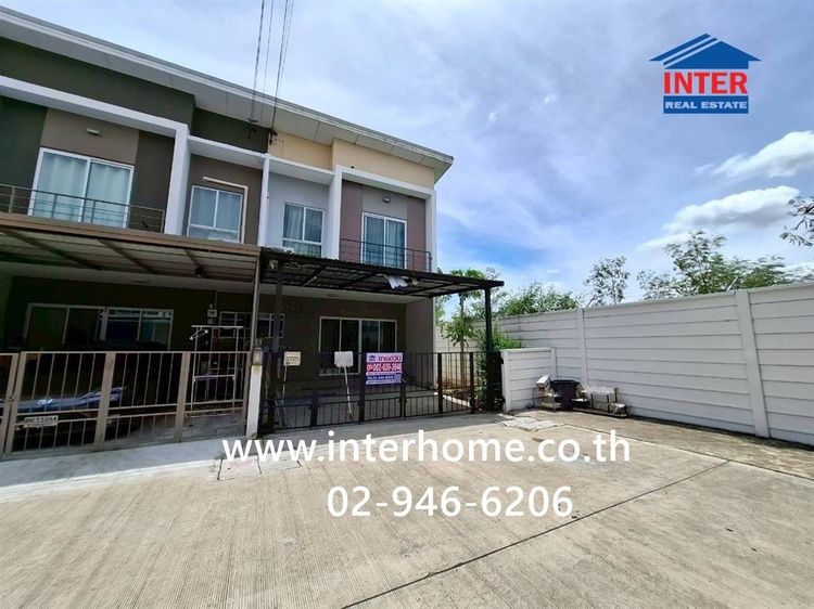 ทาวน์โฮม 2 ชั้น 25.7 ตร.ว. หมู่บ้านดิเอสเซนส์ ชัยพฤกษ์-วงแหวน ใกล้โชคชัย ทวีเจริญ ซุปเปอร์สโตร์ ถนนบ้านกล้วย-ไทรน้อย ไทรน้อย นนทบุรี รูปที่ 2